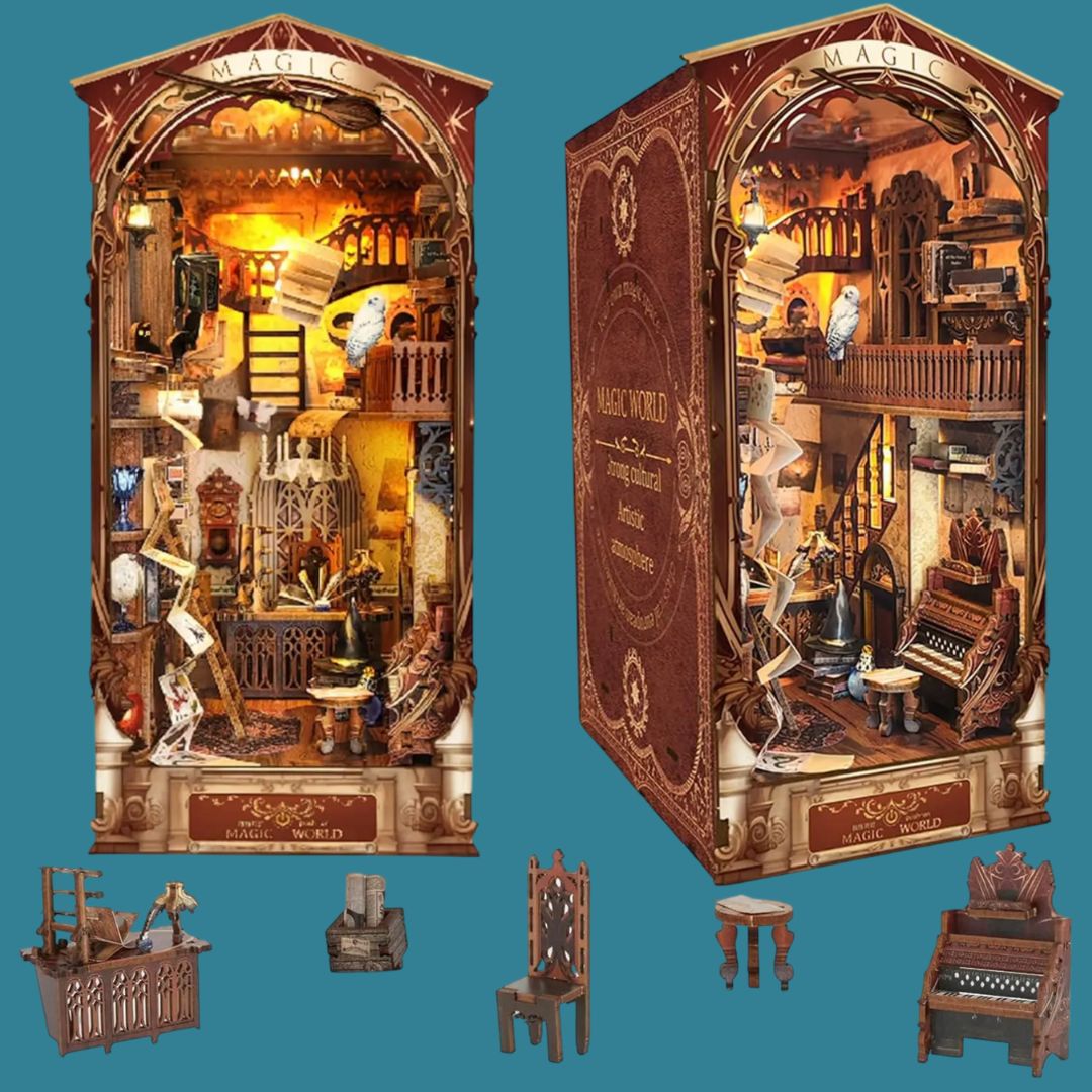 Wooden Wizardz™ Library Nook